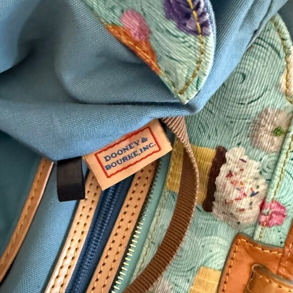 Dooney & Bourke Cupcakes Tote Blue - Picture 12 of 12